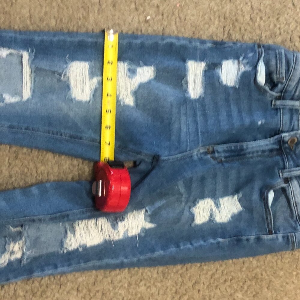 Max Jeans Blue Denim Classic Boyfriend Fit Size 9 - Picture 5 of 6